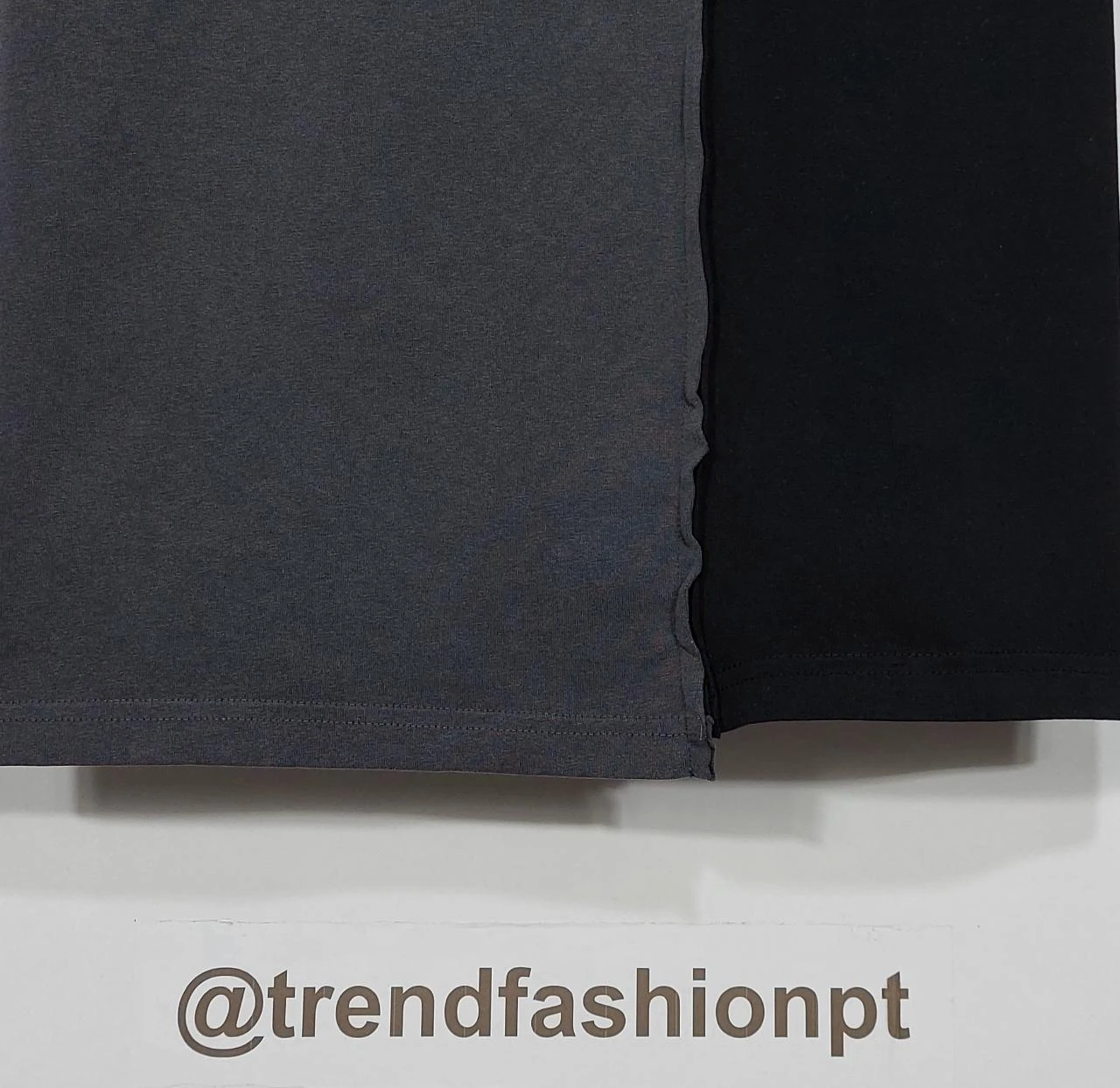 Camiseta Diesel con estampado dividido - gris / negro L – photo 10